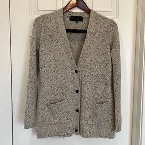 Quinn - Women's Yuna Cashmere Boyfriend Cardigan xs